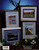 Cross My Heart Artistic Landscapes counted cross stitch booklet. Sunset Silhouette, Mountain Refuge, Mountain Meadow, Sundown, Cape Cod, Lighthouse Point, Misty Morn