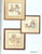 Designs by Gloria & Pat Merry Mouse Book of Toys Cross Stitch Pattern booklet. Small Train, Rocking Horse, Puppet, Flying a Kite, Teddy Bears, Pull Toys, Toy Box, Dolls, Truck, Telling Stories, Playing Ball, Doll Carriage.