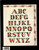 Dale Burdett 101 Alphabets Book One cross stitch booklet. A big 64 page book