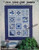 Dale Burdett The Cross Stitch Quilt Sampler counted cross stitch booklet. Double Wedding Ring, Dresden Plate, Bridal Wreath, Broken Star, Log Cabin, Crazy Quilt, Trip Around the World, Lone Star, Mariner's Compass, Baby Blocks, Flower Garden, Springtime. 3 color schemes offered: Traditional Multi-colored, Blue, Green, Rust, Brown