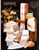 Cross My Heart At Your Fingertips cross stitch booklet. Melinda. Rose, Shells, Williamsburg Border, Victorian Floral Spray, We Welcome You, Low Cal Country, Give Me a Hand, Blue Butterfly, Gents, Ladies, For Little Hands, Water Lily, Oriental Peach Blossoms, Mushrooms, Golf Pro, Tennis Pro, Bath time Buuddies, No Messin in the Kitchen, What's Cookin, Property of the Cook, Short Order Cook, Veggies
