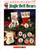 Dimensions Jingle Bell Bears counted cross stitch booklet. Lucy Rigg.  Ornaments, Stocking Cuff, Stocking, Baby Stocking