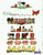 Graphworks International Country Borders counted cross stitch pattern leaflet. Bunny Rabbits, Barn and Silo, Flower Pots, Cherries, Rabbit Squirrel Carrot, Patchwork, Pumpkins and Leaves, Cow Barn and Silo, Cat and Spilled Milk, Rooster Pig and Duck, Chickens, Cows, Pigs, Chicks