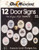 Jeanette Crews One Nighters 12 DOOR SIGNS #415 Counted Cross stitch leaflet