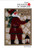 The Prairie Schooler Santa 2023 counted cross stitch card.