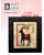 Heart in Hand Throwback Dazzlin Deer counted cross stitch pattern leaflet with embellishment