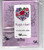 Just Nan Red Hat Stitcher Purple Heart counted cross stitch pattern leaflet with charm PH05. Nan Caldera.