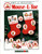 Dimensions Mouse-L-Toe counted cross stitch booklet. Amy J Wulfing. Mouse-L-Toe characters. Snowman Cuff, Sled Cuff, Drum, Mistletoe, Ornament, Skating, Skiing, Sampler, Quilt, Carolers, Cellist