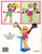 Just Cross Stitch Muppets in Stitches It's A Pig's Life Counted Cross Stitch Pattern leaflet. Shopping, Sports Car, Miss Piggy Weighs Her Options, Tennis, In the Sun, Work Out