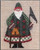 Artists Collection Heartstrings Kringle Kalendar May Counted cross stitch pattern with Mill Hill beads