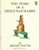 Green Apple The Story of A Fierce Bad Rabbit by Beatrix Potter cross stitch booklet. Adapted by Jeanne Bowers and Janet Powers. This is a Fierce Bad Rabbit, This is a Nice Gentle Rabbit, The Bad Rabbit would like some carrot, He Doesn't say Please, And he Scratches the good rabbit, The Good Rabbit creeps away, This is a Man with a Gun, He comes creeping up behind the trees, And then he Shoots, The Good Rabbit peeps out of its hole, and it sees the Bad Rabbit tearing past, The End
