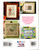 Leisure Arts Loving Hearts counted Cross Stitch Pattern booklet. Gail Bussi, Herrschners. Life's Treasures, Loving Hearts, Sharing My Home, Stitching hearts Together, Friends Are Angels