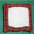Tiny Tuck Pillow Red, Green and Black Plaid Homespun.  Cute little fabric pillows to "frame" your needlework