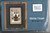Bent Creek Zippers Winter House counted cross stitch pattern kit. Kit includes 18 count linen, threads, embellishments, needle, chart