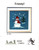 Nessy Lynn's Frosty counted cross stitch chart. Vanessa Nessy Dempsey and Lynn Dempsey