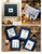 Lanarte Sea Life Leisure Arts Counted Cross Stitch Pattern booklet. Sea Horse Collage, Large Sea Life, Fishing Boats, Mouettes, Sterne, Trumpet Shell, Lighthouse, Sailboat, Chambered Nautilus, Fish Collage, Small Sea Life, Coquille Jacques, Etoile de Mer Starfish