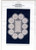 Satin Stitches Floating Flowers Doily counted cross stitch hardanger chartpack. Donna M Olson. Hardangersom