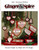 Ginger & Spice Christmas Ribbons Counted Cross Stitch Pattern leaflet. Large Stocking, Noel Ornament, Joy Ornament, Red Wooden Basket, Red Tray, Hope Ornament, Mini Stockings, Love Ornament, Mini Stocking, Large Stocking, Tree Skirt
