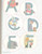 Designs by Gloria & Pat Precious Moments Alphabet Book for Boys and Girls Counted Cross Stitch Pattern booklet