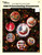 BH&G Cross Stitch & Country Crafts 1990 Prizewinning Ornaments Cross Stitch Pattern booklet. Mistletoe Medallion, Holiday Mischief, Adobe Christmas, Peaceful Trio, Christmas Candlelight, Holiday Train, Santa's Arrival