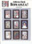 Design Connection Address Book Bonanza Cross Stitch Pattern booklet. Linda Bird. Apple Basket, Cat, Rooster, Snowman, Birdhouses, Star Quilt, Lighthouse, Quilt Sampler, Beehive