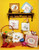 Barbara & Cheryl Something Extra counted cross stitch pattern booklet. Silver Lining, Spring, Summer, Fall, Winter, Let's Eat, Apple A Day, Hello World, Baby's First Christmas, Peace on Earth, Country Christmas, Tennis Shoes, Ballet Slipper, Happy Easter, Boo, Goldie, Littlest Angel, Sunny Day, Give Us This Day, Party Time, Good Morning