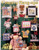 Graph It Arts Country Hang Ups Cross Stitch Pattern booklet. Lynn Waters Busa. No Crows Allowed, Pineapple Welcome, Watermelon, Home Sweet Home, Preserved with Love, Country Doll, Pretty Kitty, Folk Art, Apple, Log Cabin Quilt, Fresh Milk, Country Shelf.