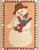 Homespun Collectibles SNOWMAN HOLDING BOY