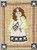 Homespun Collectibles ANGEL with flag Counted cross stitch chart