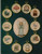 Alma Lynne Designs Country Folk Art and other short subjects Counted Cross Stitch Pattern booklet. Grandma's Grammy, My Teddy, My Cat, Rocking Horse, Country Goose, Berta's Hat, Watching Brother, Sifter, Pitcher and Bowl, Angel in Blue, Our Radio, Country Goose #2, Baby's Pram, Brass Oil Lamp, Bird in Cage, Welcome Wreath, Antique Dolls, The Parasol, Ben's Pig, Shore Bird, Herald Angel, Building Blocks, Gumballs in a Machine, Jack in a Box
