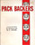 Three Needles Pack Backers counted cross stitch booklet. A Collection of designs for North Carolina State University. Big Red, The Pack, Welcome Office Wolf Preserve, Go Wolfpack, Better Moo than Blue, NCSU State Wolf, Memorial Tower, NCSU Raleigh, NCSU Logo, NCSU Degree Certificate, NCSU in Old English lettering, NCSU Santa's Pack, A Great State, NCSU Back the Pack