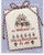 JBW Designs CHRISTMAS WELCOME Counted cross stitch pattern leaflet. Sweet Nothings. Judy Whitman