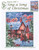 Marty Bell's Sing a Song of Christmas counted cross stitch chartpack. A warm caroling and a snow covered scene. Adapted by Stephanie Seabrook Hedgepath