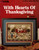 Leisure Arts With Hearts of Thanksgiving Book 1 counted Cross Stitch Pattern leaflet. Donna Moses
