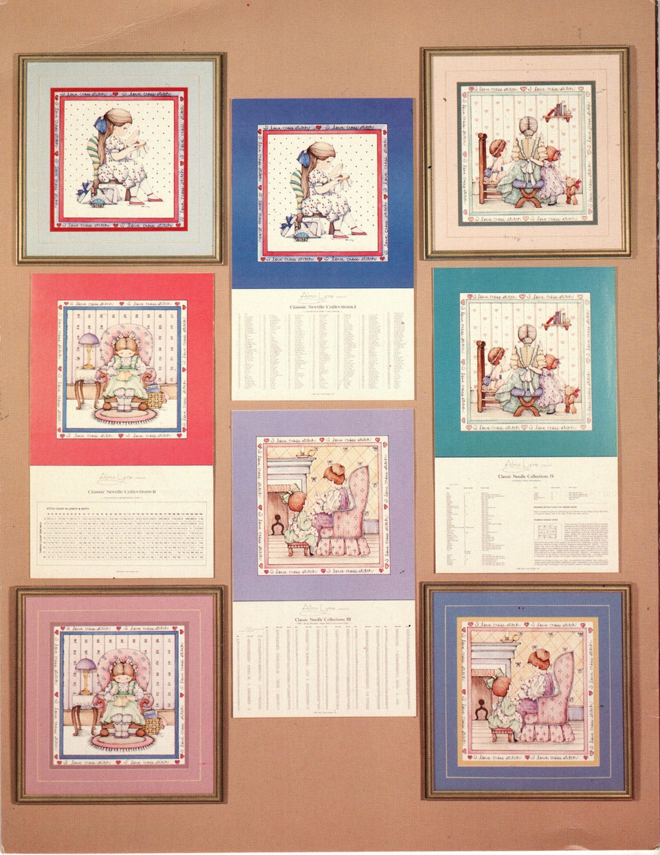 Alma Lynne Designs I LOVE CROSS STITCH