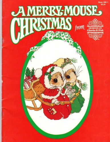 Gloria & Pat Designs THE MERRY MOUSE BOOK OF TOYS Cross Stitch Pattern Book