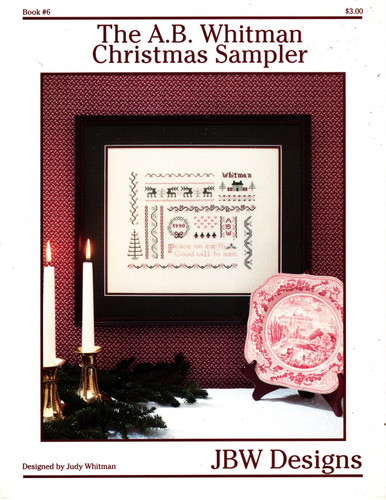 JBW Designs THE A.B. WHITMAN CHRISTMAS SAMPLER JBW Designs THE A.B. WHITMAN CHRISTMAS SAMPLER
