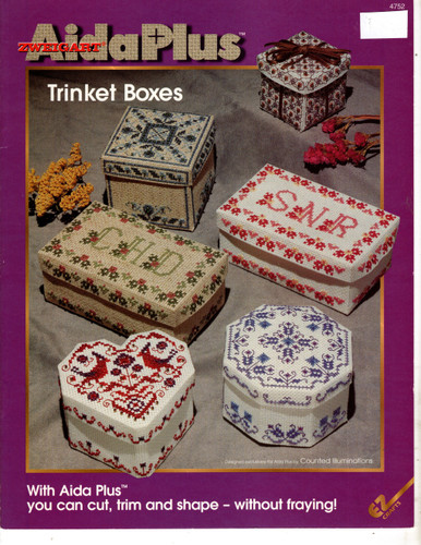 Zweigart AIDA PLUS Trinket Boxes