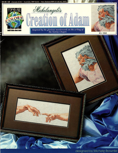 True Adam Drawining True Colors CREATION OF ADAM Michelangelo's
