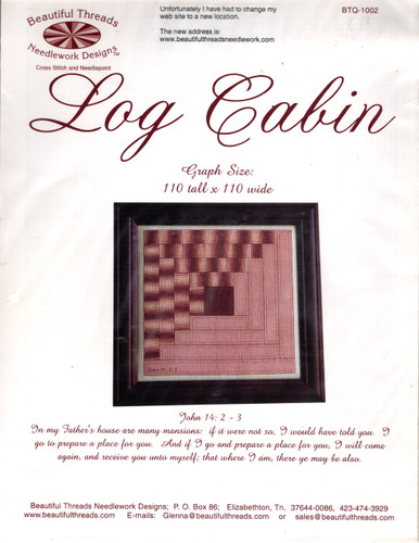 Beautiful Threads Needlework LOG CABIN