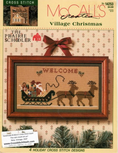 The Prairie Schooler VILLAGE CHRISTMAS McCall's Creates