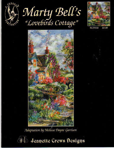Marty Bell Wepham Cottage 1020ピースジグソーパズル Pegasus LOVEBIRDS COTTAGE Marty Bell