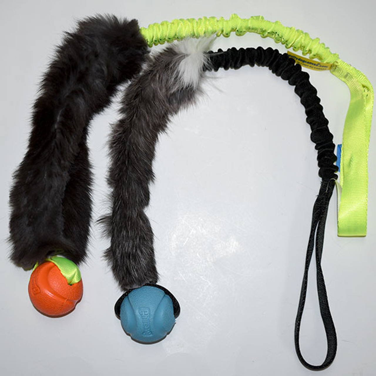 furry ball dog toy