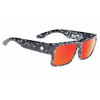 Spy CYRUS Spotted Tortoise with Happy Grey Green with Red Spectra Sunglasses