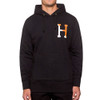 HUF Two Tone Classic H Mens Pullover Hoodie - Black