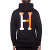 HUF Two Tone Classic H Mens Pullover Hoodie - Black