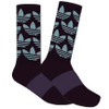 Adidas Originals All Over Crew Skate Socks - Light Maroon Gray