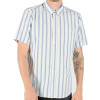 Volcom Weirdoh Stripe SS Mens Shirt - Old White