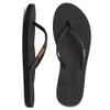 Reef Slim Ginger Stud Womens Sandals - Black
