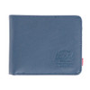 Herschel Hank Leather Wallet Navy Smooth